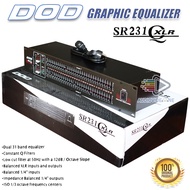 Ekualiser DOD SR231 2 x 31 Band Graphic Equalizer SR231XLR Original