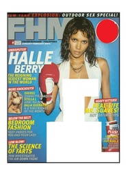 FHM Magazine January 2004 HALLE BERRY