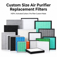 Manlu Custom Air Filter Replacement | HEPA Activated Carbon HVAC Filters | OEM Size & Shape | Air Pu