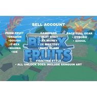 SELL BLOX FRUIT ACCOUNT