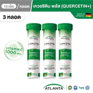 Atlanta Quercetin+ Vitamin C 1000 mg. วิตามินเม็ดฟู่  Immune Booster วิตามิน 15 เม็ด