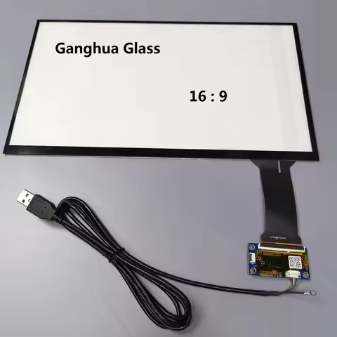 15.6 Inch Capacitive Touch Screen G+G Structure Is Suitable for Linux (Raspberry Pi), Win7, Win8, Wi