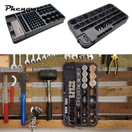 [Phenovo] 98 / 72 Holder Battery Store Organizer Rack  Box for  9V Button / C / D Batteries