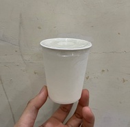 Paper Cup 6,5 Oz IMP / Papercup Tester / Gelas Kertas Kopi Jasuke 180ml + Tutup Trans @50 Pcs