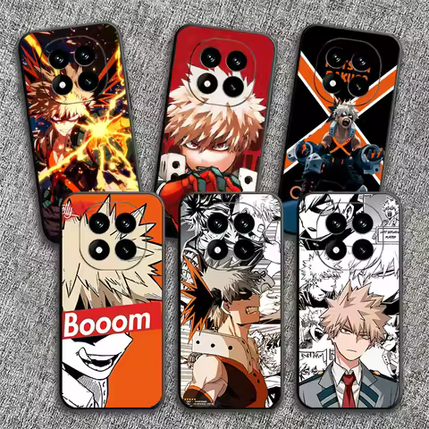 MHA My Hero Bakugou Katsuki Soft Phone Case for Xiaomi Redmi Note 12 13 14 15 Pro Plus 11 14S 12S 11