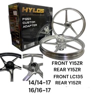 Y15ZR/LC135 HYLOS FG511 CUSTOM ADAPTER SPORT RIM CHROME