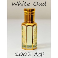 Minyak Gaharu Pati White Oud / Minyak Gaharu Oud Asli 100% Asli From Dubai 3ml - 12ml