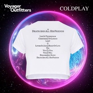Voyager Outfitters Crop Tee - Coldplay "Viva La Vida 2"