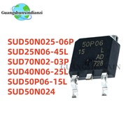 5PCS SUD40N06-25L 40N06 TO-252 SUD40N06 SUD25N06-45L SUD25N06-45 SUD50N024 SUD50P06-15L SUD50P06-15 