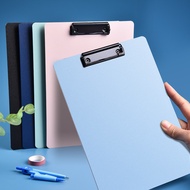 Morandi plastic folder A4Clipboard, pad, flat clip, student drawing board, writing hardboard, statio