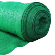 แสลนกรองแสง สีดำ สีเขียว 50% 60% 70% 80% กว้าง 1 และ 2 เมตร ยาว 100 เมตร สแลน บังแดด แสลน บังแสง ตาข