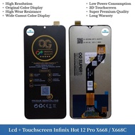 Lcd + Touchscreen infinix hot 12 Pro X668 / X668C