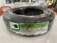 สายไฟ VCT ยี่ห้อ PKS มีมอก. ขนาด 2x1 sq.mm. ความยาว 10-100 ม.