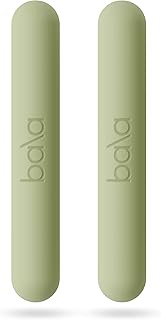 Bala Bars Dumbbell Set for Women & Men, 3lb Dumbbells - Set of 2 Bars Designed for Walking, Strength