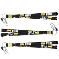 Pilot Document Lanyard Boarding Pass Document Rope Airport Air Document Rope Card Holder Lanyard Civ