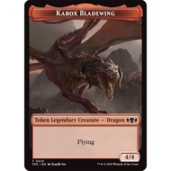 Karox Bladewing // Copy Double-Sided Token - Commander: Tarkir: Dragonstorm (TDC)