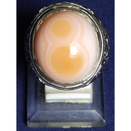 Chalcedonynatural, NUMBER 8 Solomon Stone/ Motif, NUMBER 8