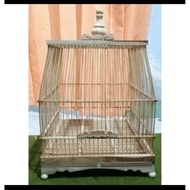 Cungkok cage made of solid teak wood, size 40x40