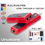 LAN Network Cable Tracker POE RJ11 RJ45 Cat5 Cat6 Telephone Wire Tracker Tracer Toner Ethernet LAN L