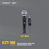 PROMO- WIRELESS MICROPHONE KREZT KZT-198 - GERBANG SHOP01