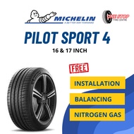MICHELIN PILOT SPORT 4 PS4 PERFORMANCE TYRE 16 17 INCH 205/55R16 215/50R17 ALTIS CIVIC TIRE TAYAR 205 55 16 / 215 50 17