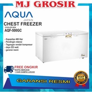 Aqua Aqf 500 Gc Chest Freezer Box 488 L Lemari Pembeku Frozen Food