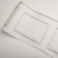 1 Roll 3D Wood Grain Wallpaper, 20.87in*374.02in, Wood Panel Framing, Realistic Texture Retro Emboss