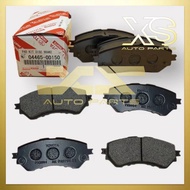 (100% Genuine)TOYOTA VIOS NCP150 (2013-2018) J spec & E spec YARIS FRONT DISC BRAKE PAD (rear use sh