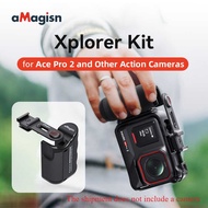 20250507 Amagisn Xplorer Kit Insta360 Acepro 2 Street Camera Handle For DJI 5 Pro/4/3 Gopro A