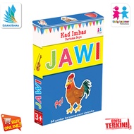 Kad Imbas Pertama Saya - Jawi - Flash Card - Kad Imbas - Bahasa Melayu - Baby - Belajar Jawi - Berga