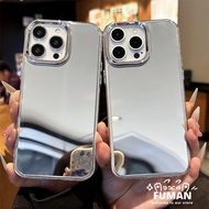 Luxury Mirror Phone Case For OPPO A60 A59 A58 A58X A57 A56S A56 A55 A55S A54 A53S A53 A52 A38 A36 A3