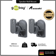 Goobay Speaker Mount Speaker Mount Universal 2pcs ( Black 49393 / White 49394 )