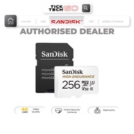 SanDisk High Endurance MicroSD Memory Card for CCTV / Car Dashcam MicroSDXC (V30/U3/4K)