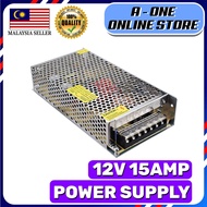 Power Supply DC12V 15A TRANSFORMER AC110V AC220V TO DC12V CONVERTER for CCTV Alarm LED Stripe AC TO 