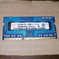 Laptop DDR3 2gb 1333mhz ram