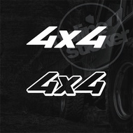 4x4 jeep Sticker | Cutting sticker
