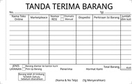 surat tanda terima barang..