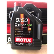 Motul 8100 x-clean EFE 5W30 engine oil
