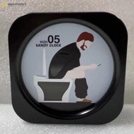 Toilet Shape Hourglass Timer - 5-Minute Sand Timer for Bathroom Fun and Stress Relief