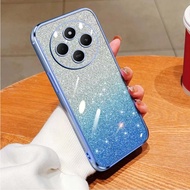 REDMI 14C 13C Luxury Glitter TPU Premium Silicon Plating Clear Casing