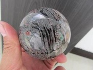 [Disk水晶][有球必應]彩色千層幽靈水晶球(64mm352g)送木製球座GB20
