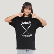 JKT48 Black Unisex T-Shirt – Men's and Women's T-Shirt – Jasi Forty T-Shirt EIGHT