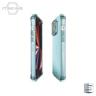 ITSKINS SPECTRUM//CLEAR antimicrobial Case for iPhone 13 / 13 Pro (6.1) / 13 Pro Max (6.7) light blu