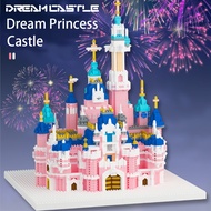 Disney Princess Castle House Building Blocks Compare With Lego Anime Cartoon Movie Model For Kids Girl Bricks Toys