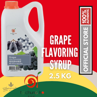 Ta Chung Ho Grapes Syrup 2.5KG – Rich & Fruity Flavor for Milk Tea, Cocktails, Smoothies & Desserts