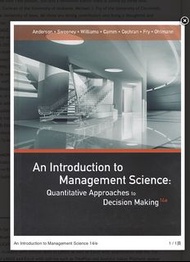作業研究 an introduction to management science 14e