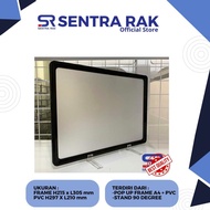A4 Promotional Frame + 90 degree Stand Frame - Clear
