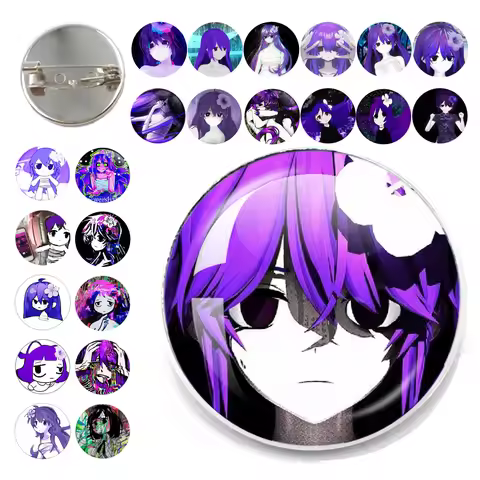 Sewerslvt Schizofrenia Pins Metal Glass Cabochon Brooch Dnb Cover Album Badge Accessories Music Love