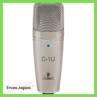 Behringer USB condenser microphone with vocal stand mount C-1U