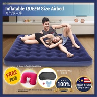BESTWAY Inflatable Queen Size Air Bed Mattress Camping Inflatable Bed Tilam Angin Katil Angin 充气双人床